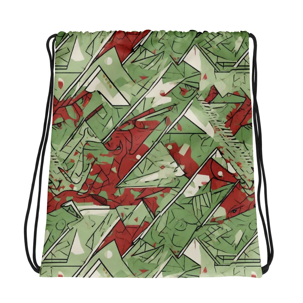 Redwood Riddle on Drawstring Bag — Photo