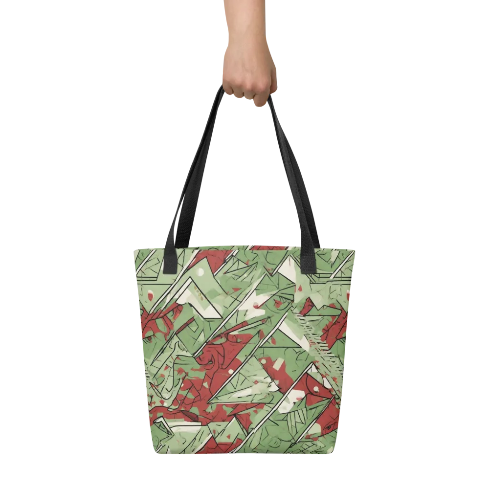 Redwood Riddle on Tote Bag — Front