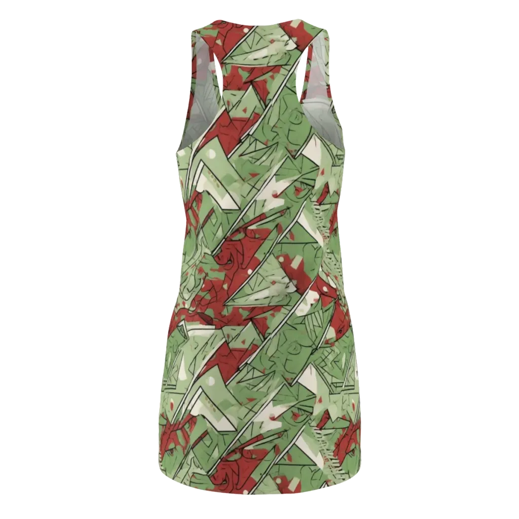 Redwood Riddle on Racerback Dress — Back