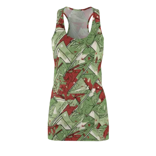 Redwood Riddle on a Racerback Dress