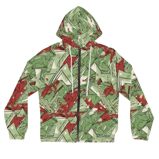 Redwood Riddle on a Women's Full-Zip Hoodie
