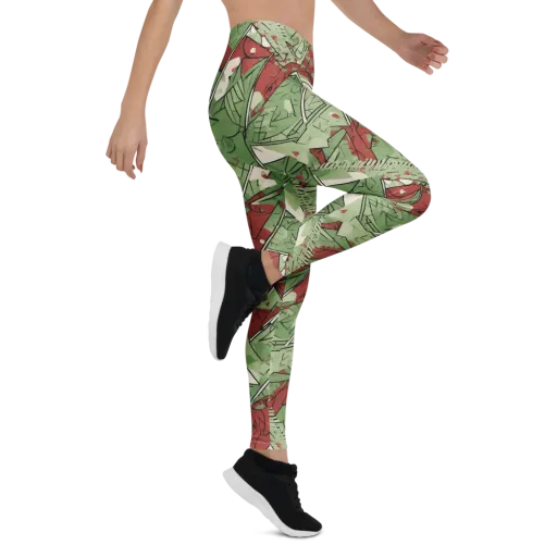 Redwood Riddle on a Leggings