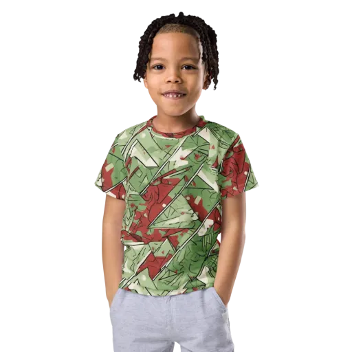 Redwood Riddle on a Kids Crew Neck T-Shirt