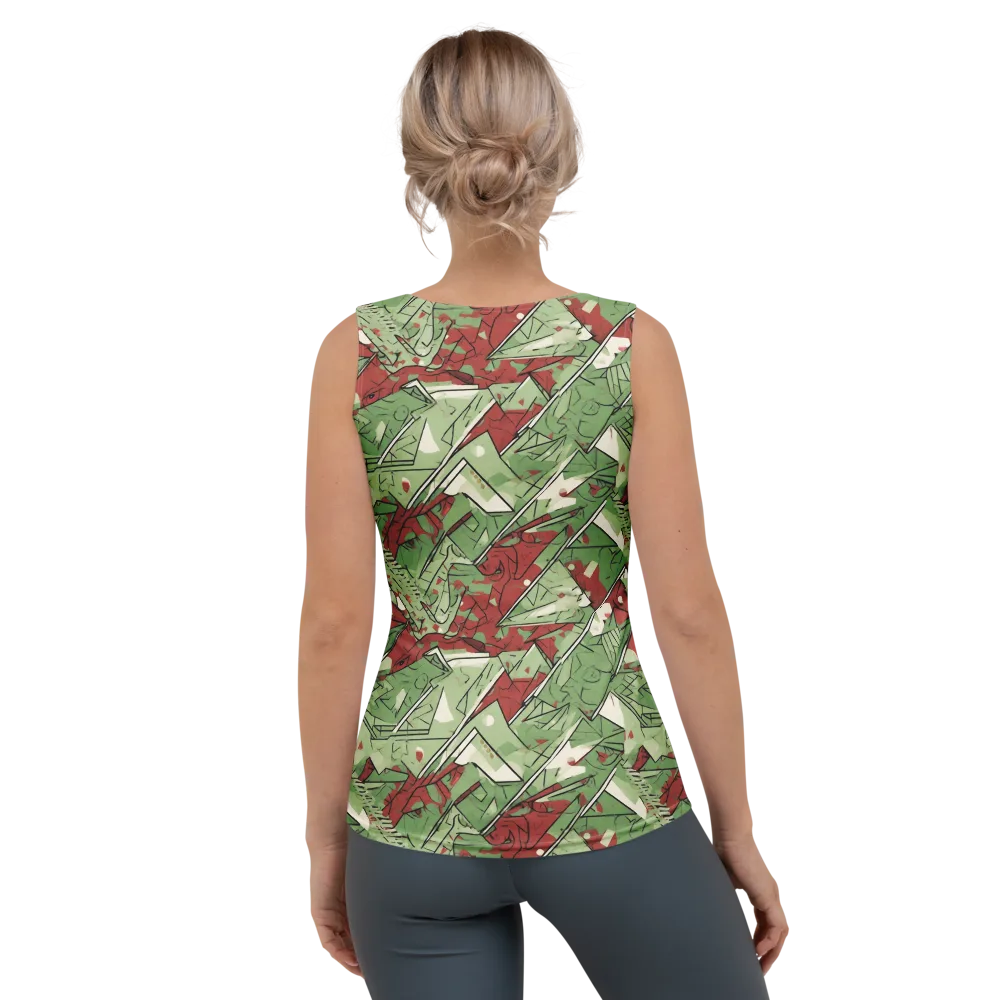 Redwood Riddle on Women's Tank Top — Back