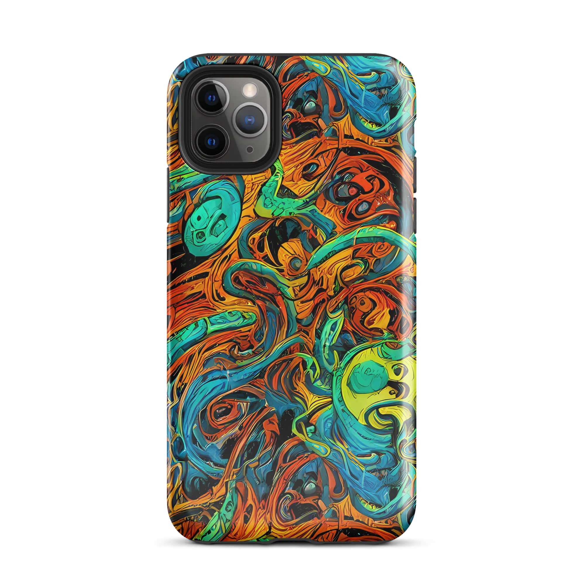Flaming Mirage on Tough Case for iPhone® — Front