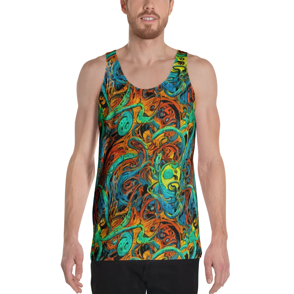 Flaming Mirage on Men's Tank Top — Front