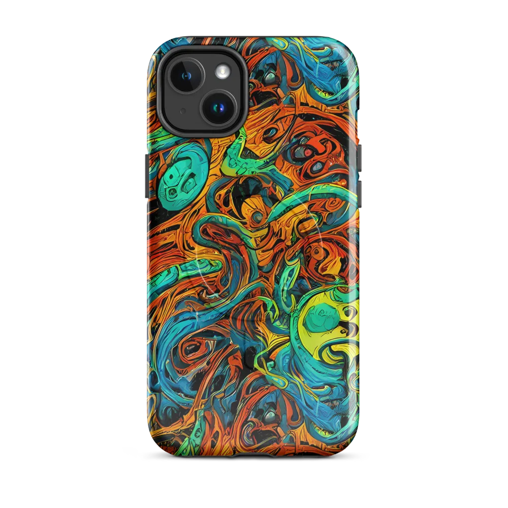 Flaming Mirage on MagSafe Tough Case for iPhone® — Front
