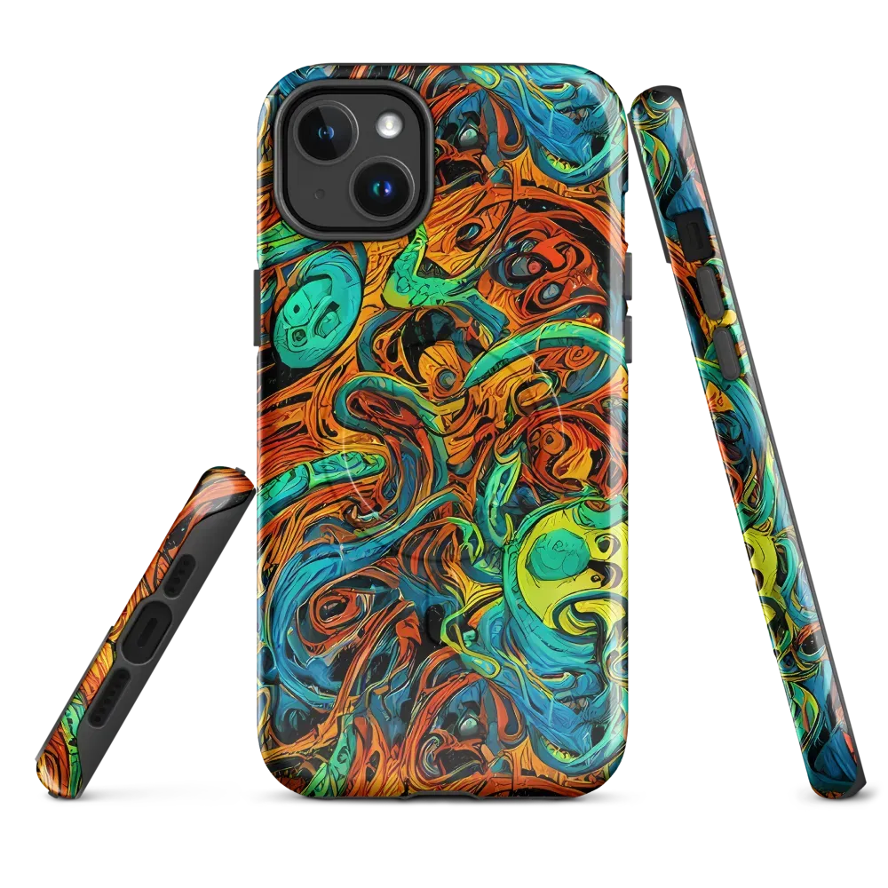 Flaming Mirage on MagSafe Tough Case for iPhone® — Front