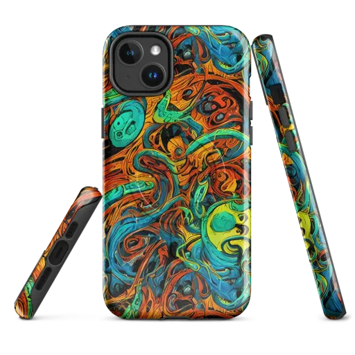 Flaming Mirage on a MagSafe Tough Case for iPhone®