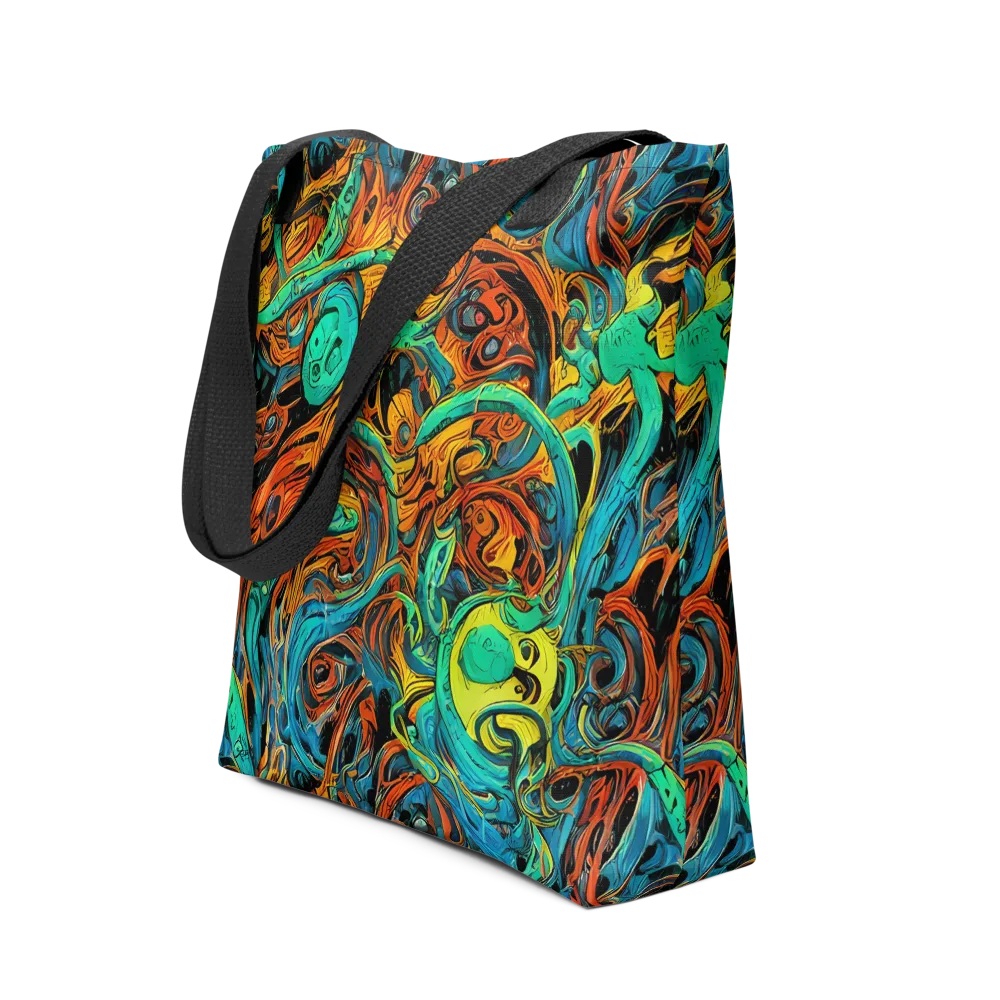 Flaming Mirage on Tote Bag — Front