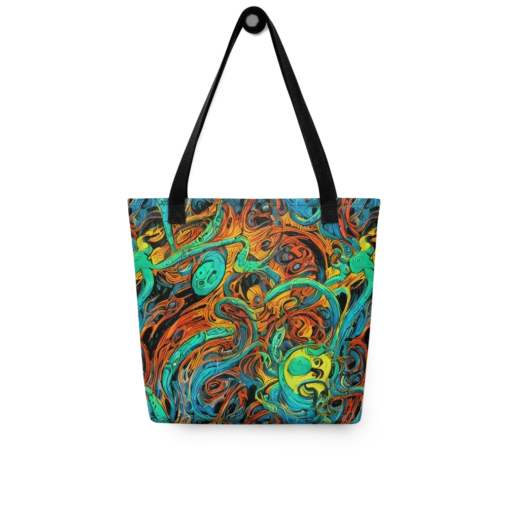 Flaming Mirage on Tote Bag — Front