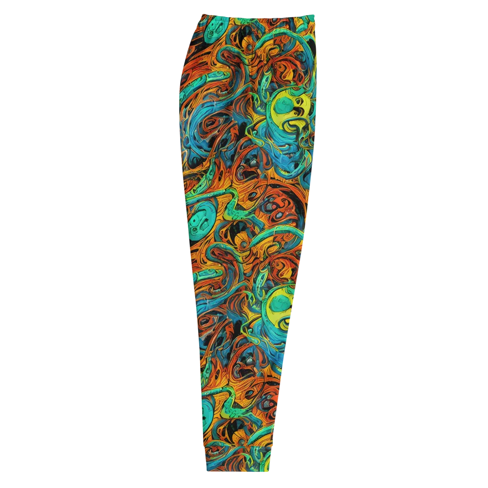 Flaming Mirage on Men's Joggers — Right