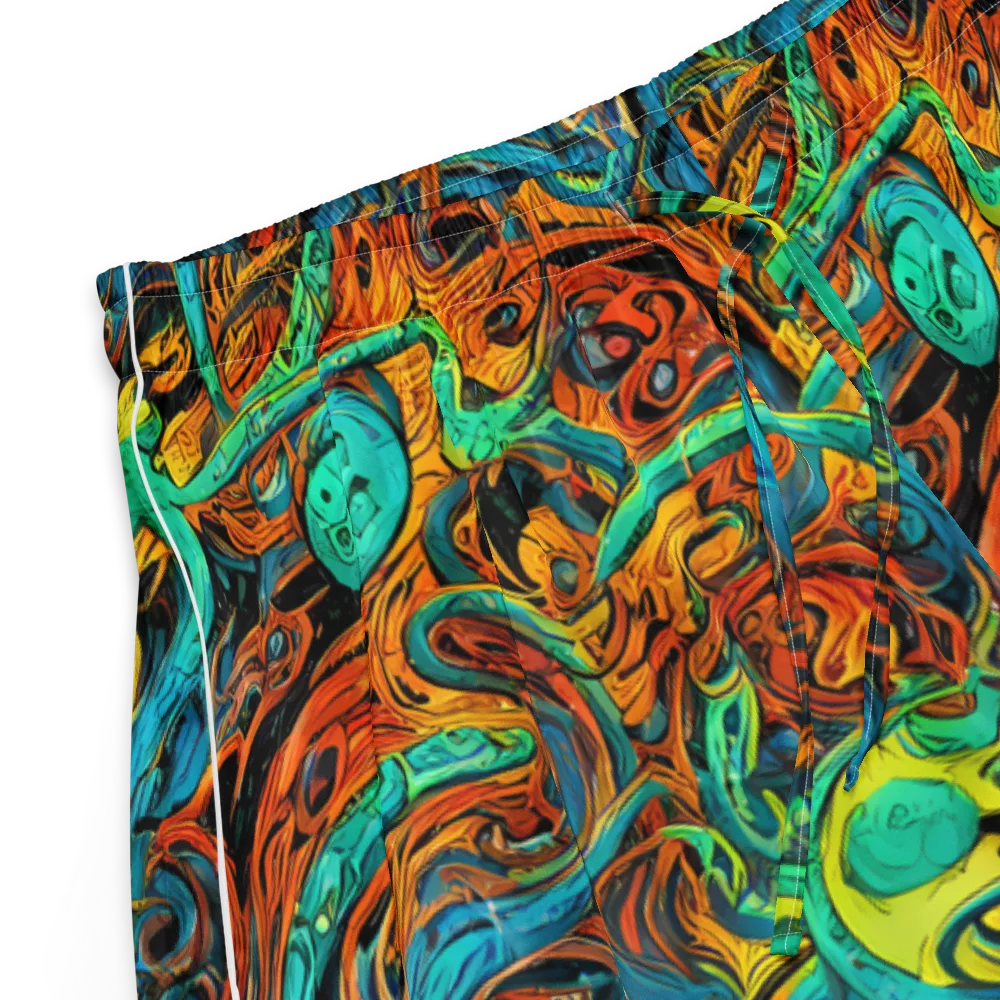 Flaming Mirage on Women's Pajama Shorts — Product details