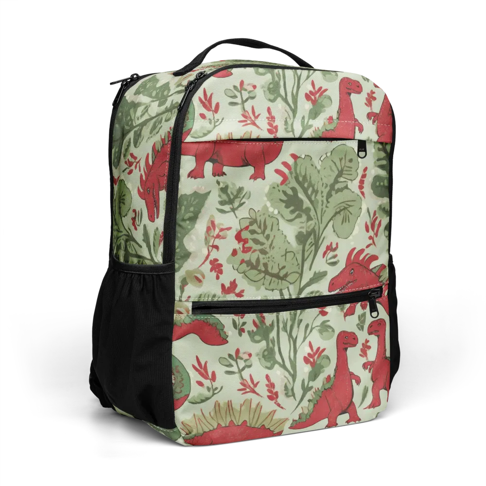Fern Fossil on Utility Backpack — Right Front