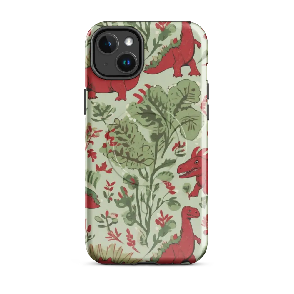 Fern Fossil on MagSafe Tough Case for iPhone® — Front