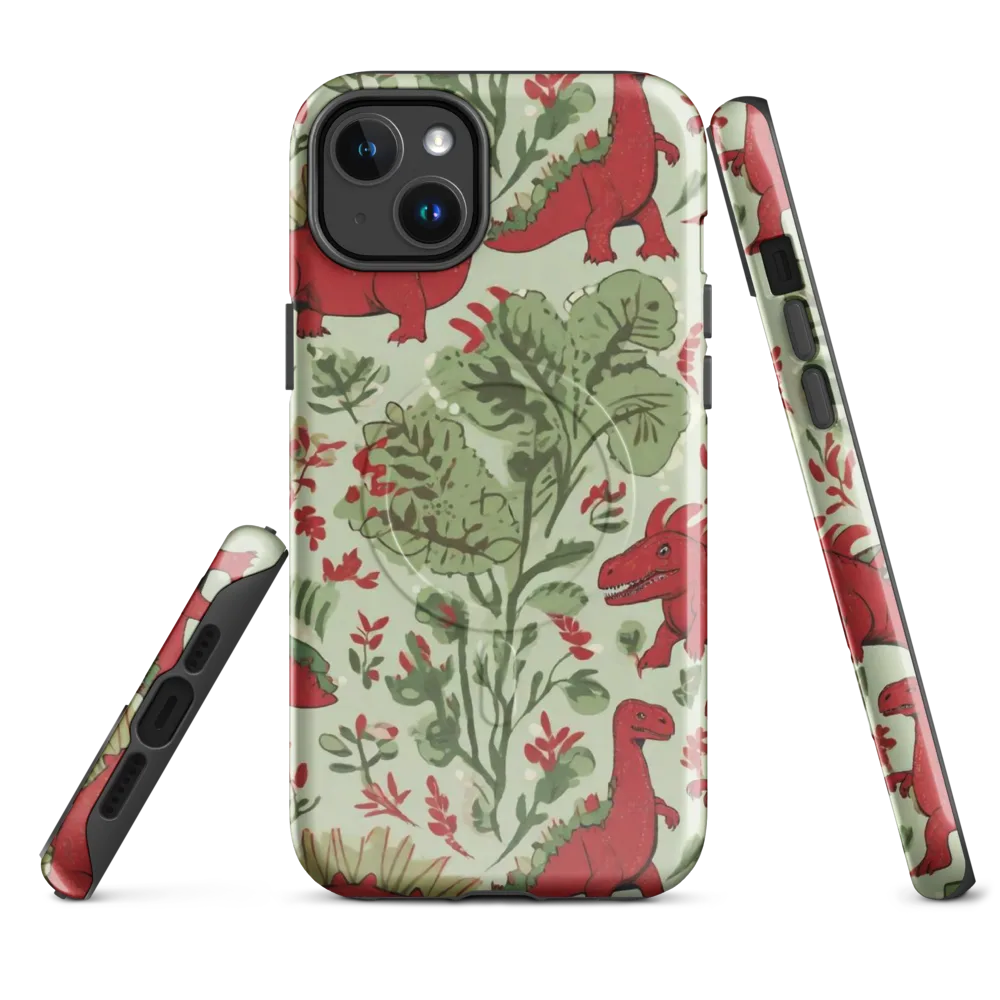 Fern Fossil on MagSafe Tough Case for iPhone® — Front