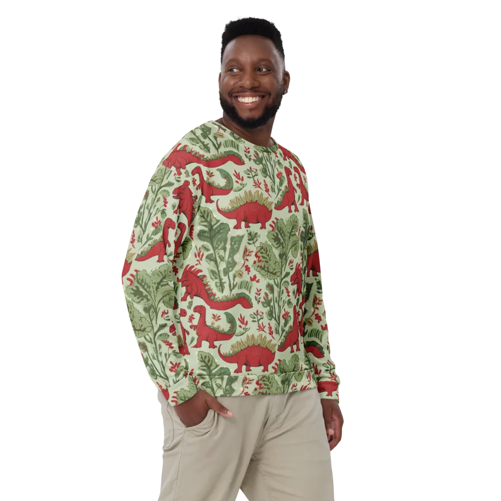 Fern Fossil on Sweatshirt — Front