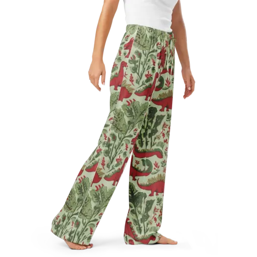 Fern Fossil on a Women's Pajama Pants