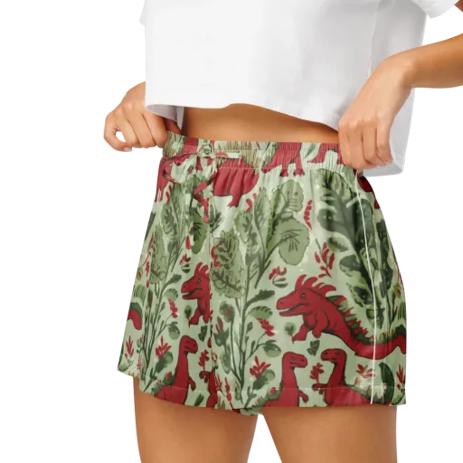 Fern Fossil on a Women's Pajama Shorts