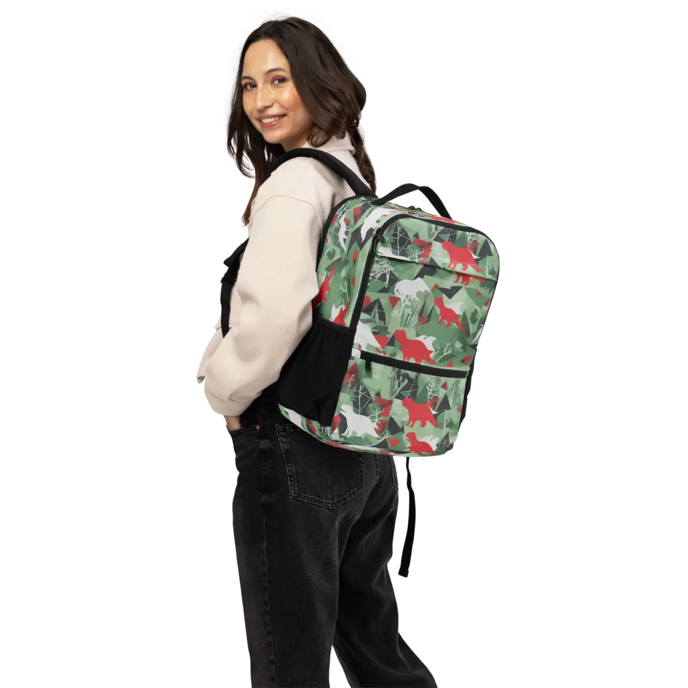 Redwood Raptor on Utility Backpack — Back