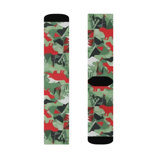 Redwood Raptor on a Socks