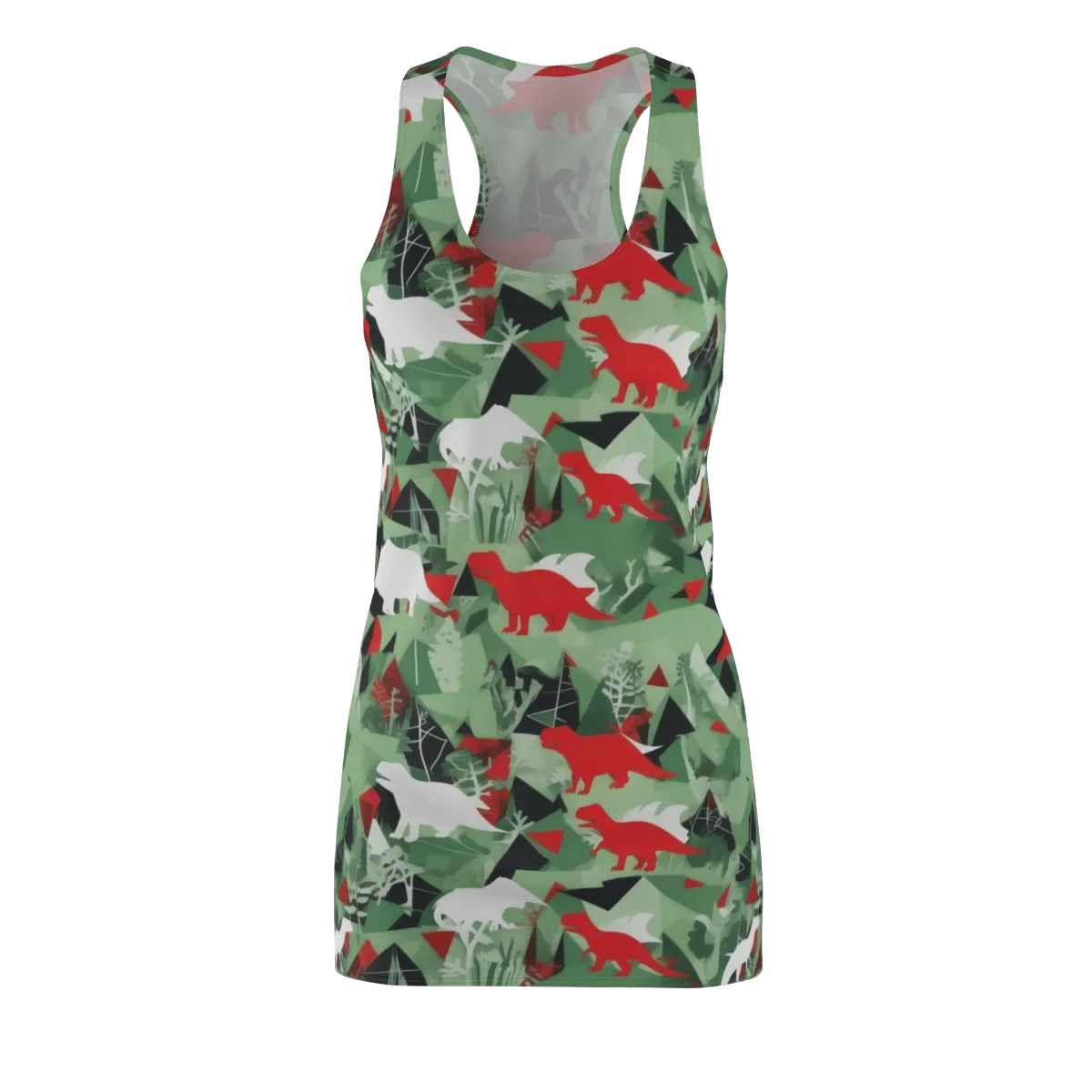 Redwood Raptor on Racerback Dress — Front