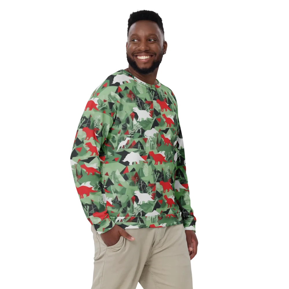 Redwood Raptor on Sweatshirt — Front