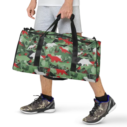 Redwood Raptor on a Duffle Bag