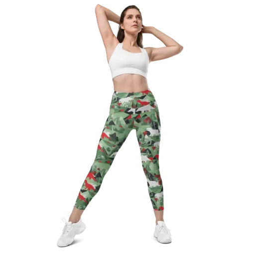 Redwood Raptor on a Leggings with Pockets