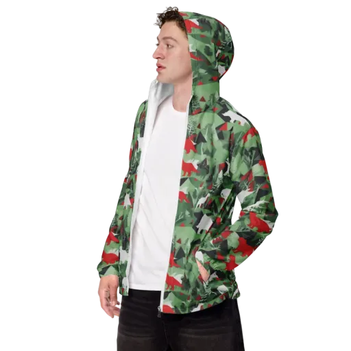 Redwood Raptor on a Men's Windbreaker
