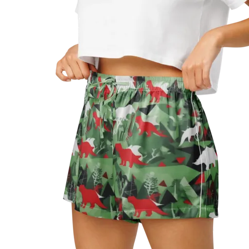 Redwood Raptor on a Women's Pajama Shorts