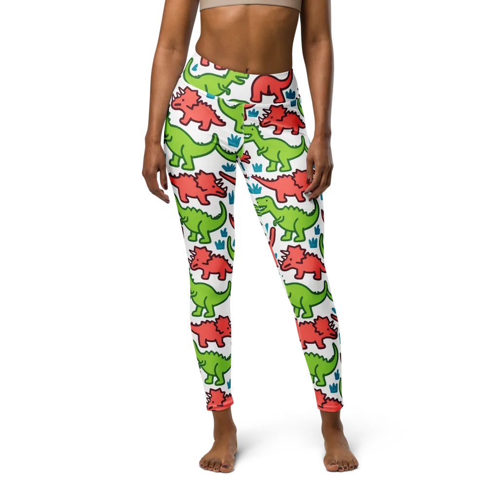 Roar And Roam on Yoga Leggings — Front