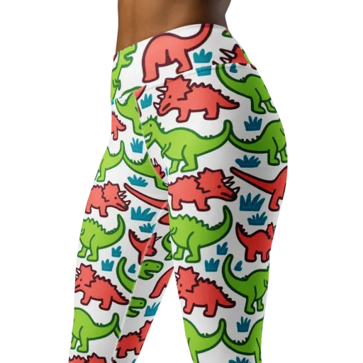 Roar And Roam on a Yoga Leggings