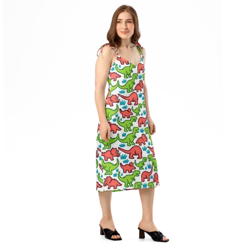 Roar And Roam on a Slip Dress