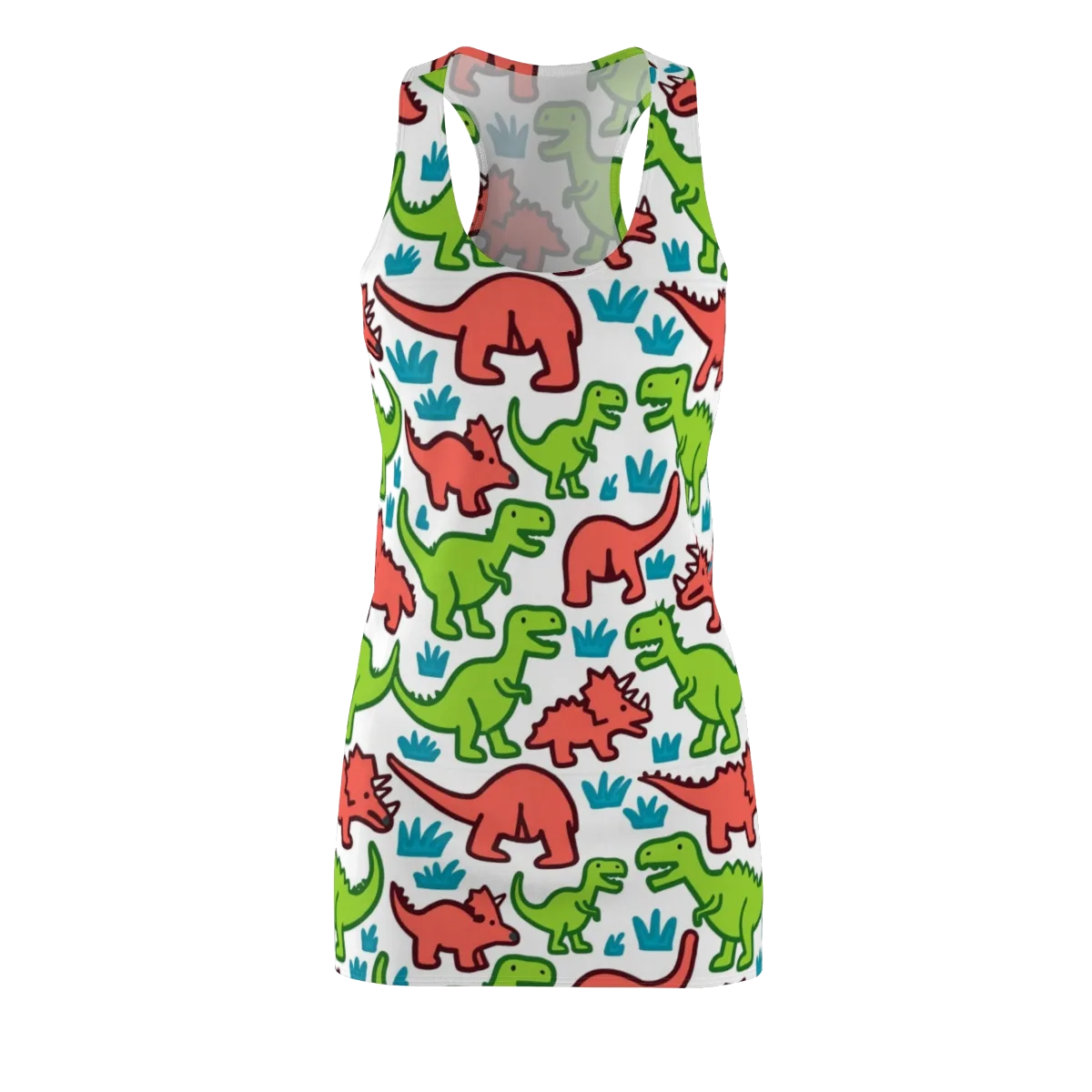 Roar And Roam on Racerback Dress — Front