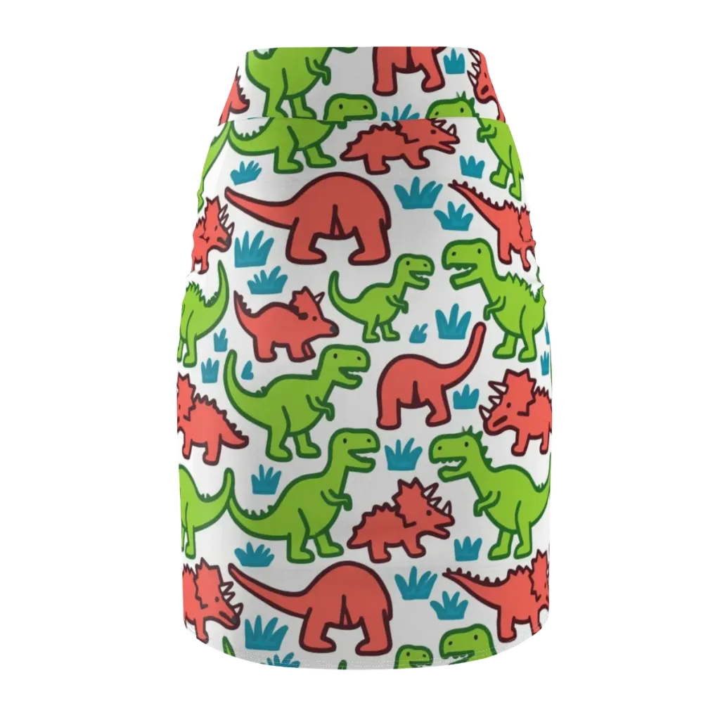 Roar And Roam on Pencil Skirt — Back