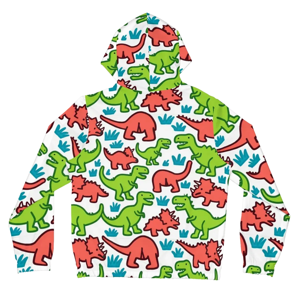 Roar And Roam on Women's Full-Zip Hoodie — Back