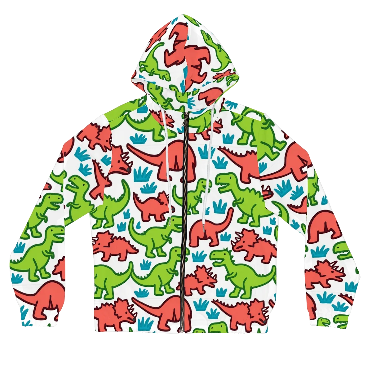 Roar And Roam on Women's Full-Zip Hoodie — Front