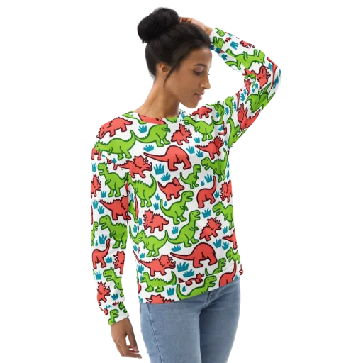 Roar And Roam on a Sweatshirt