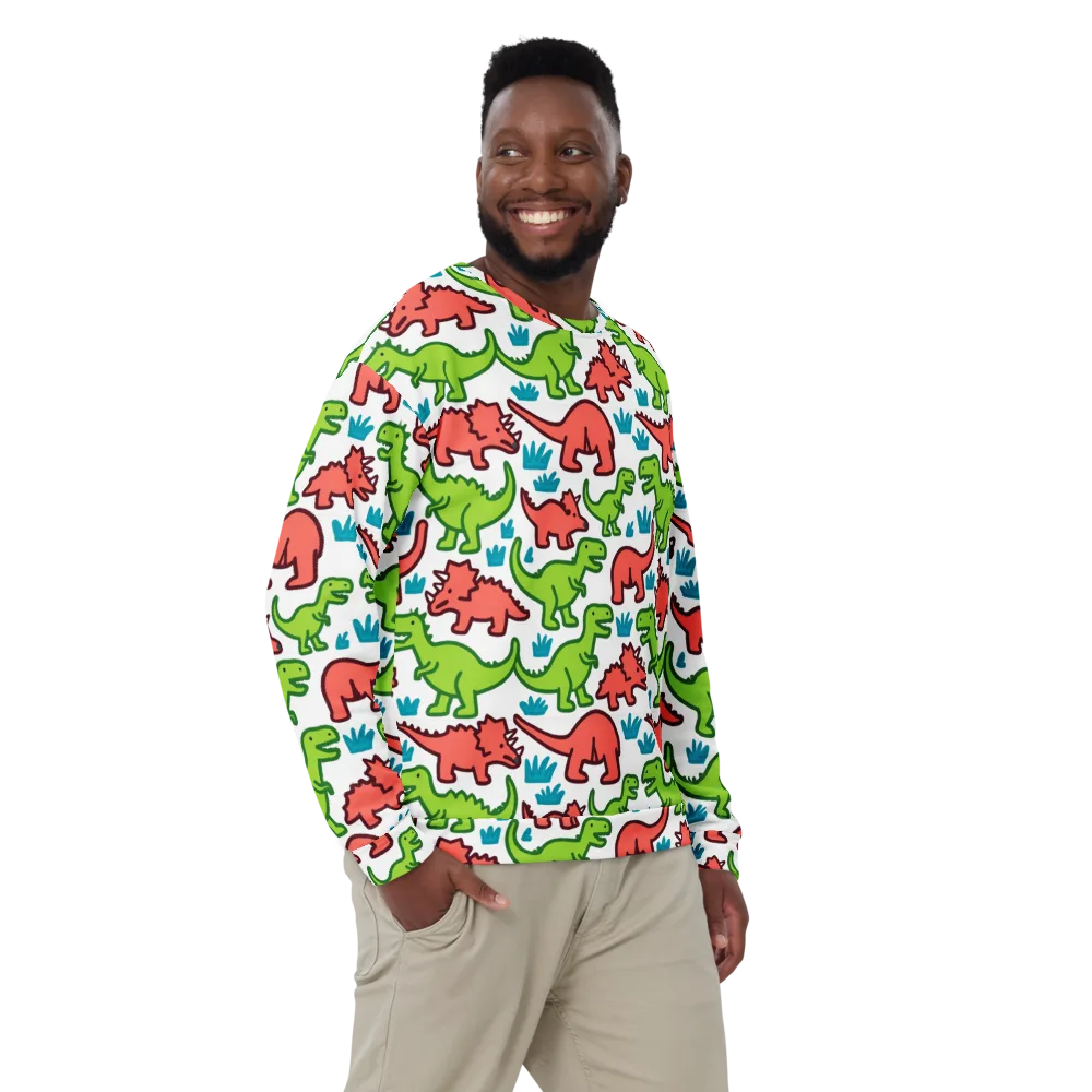 Roar And Roam on Sweatshirt — Front