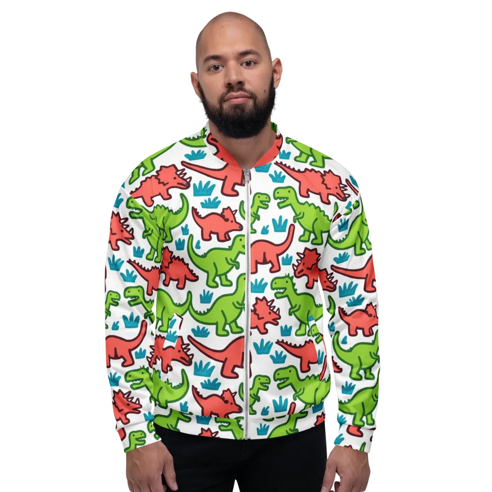 Roar And Roam on Bomber Jacket — Front
