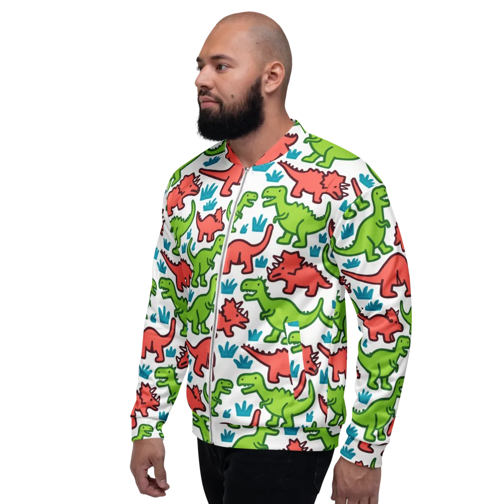 Roar And Roam on Bomber Jacket — Left