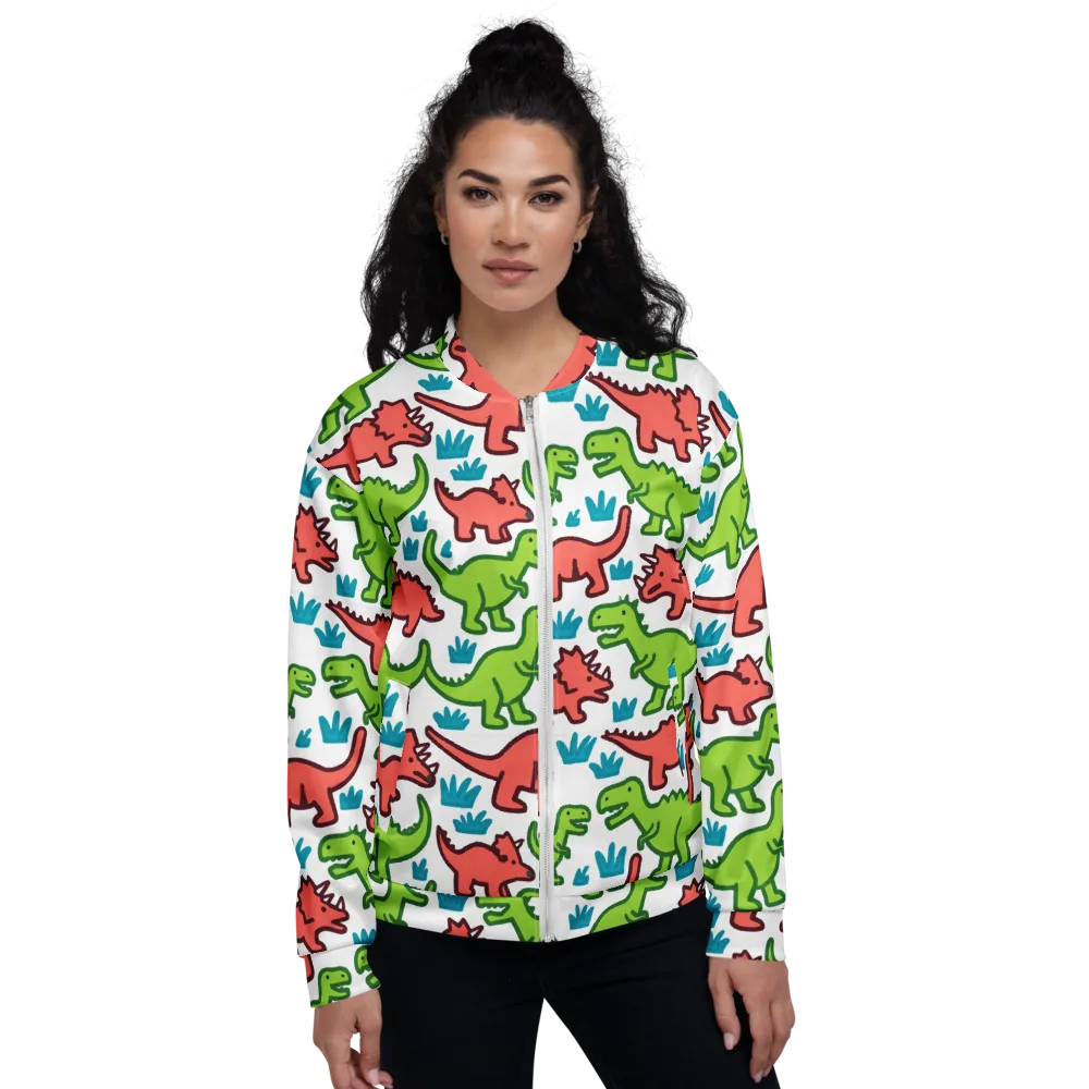 Roar And Roam on Bomber Jacket — Front