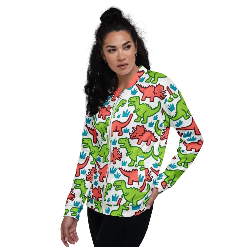 Roar And Roam on Bomber Jacket — Left