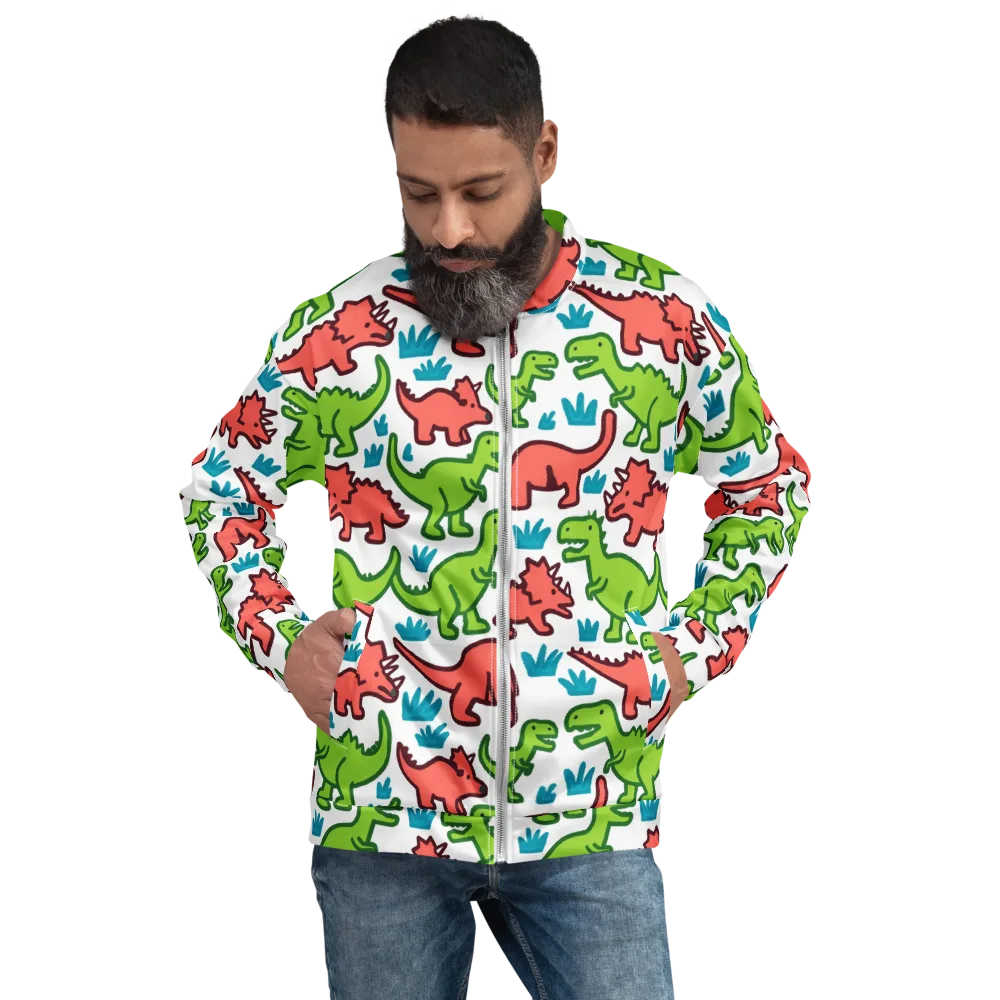 Roar And Roam on Bomber Jacket — Front