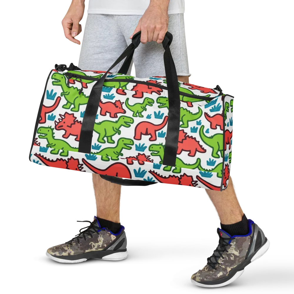 Roar And Roam on Duffle Bag — Front
