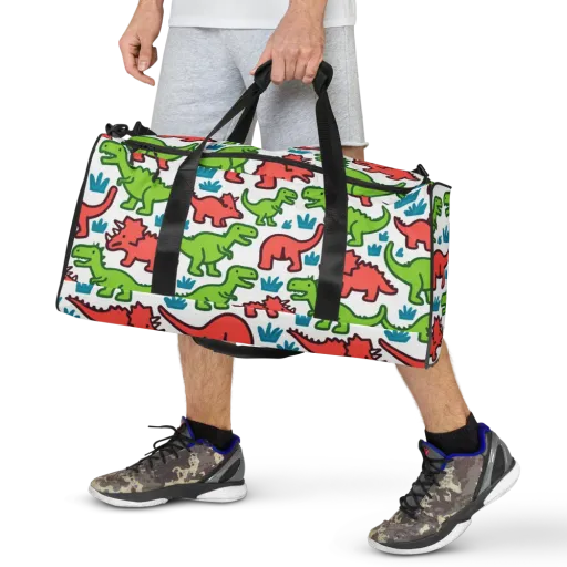Roar And Roam on a Duffle Bag