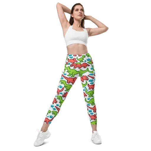 Roar And Roam on a Leggings with Pockets