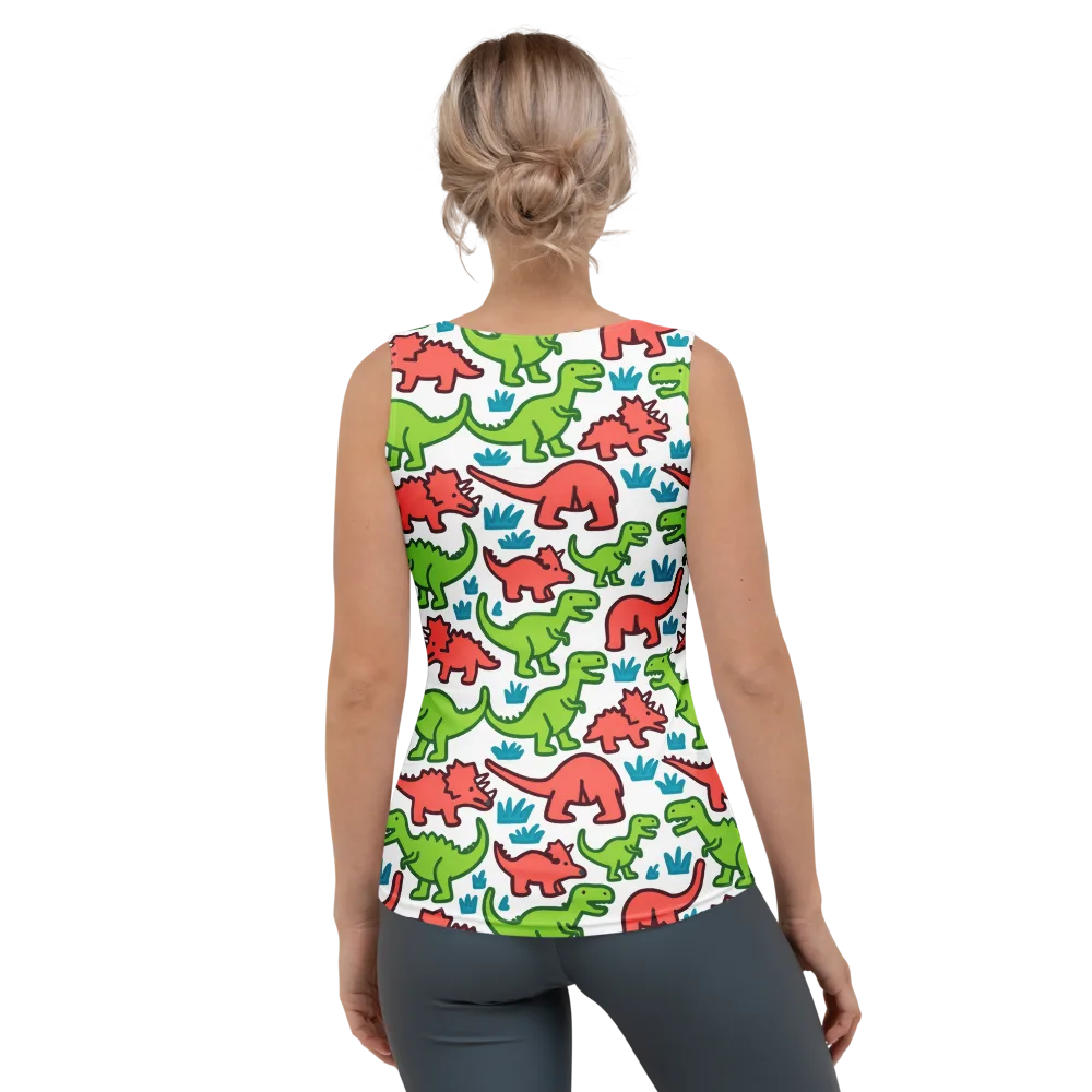 Roar And Roam on Women's Tank Top — Back