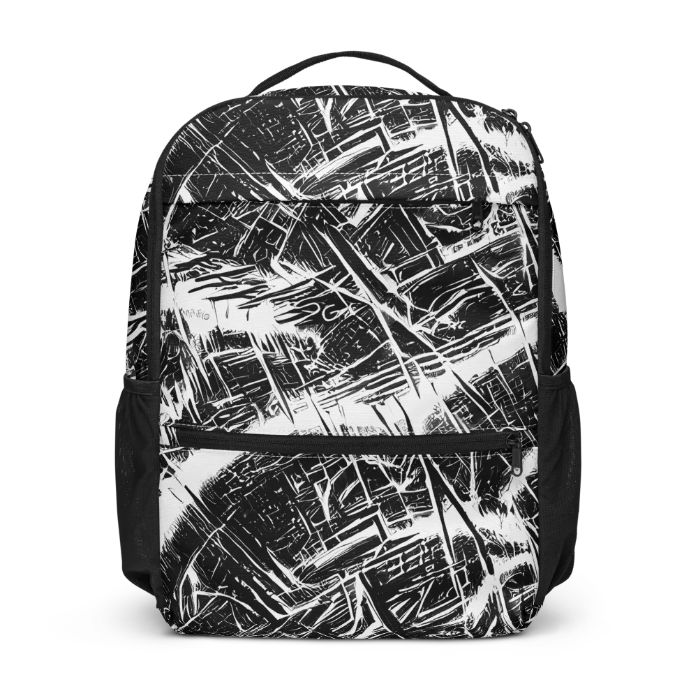 Ferriss Fractals on Utility Backpack — Front